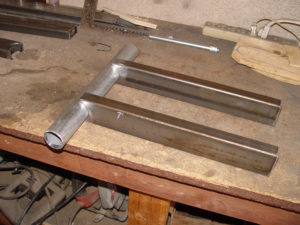 Photo of swing arm pivot tube